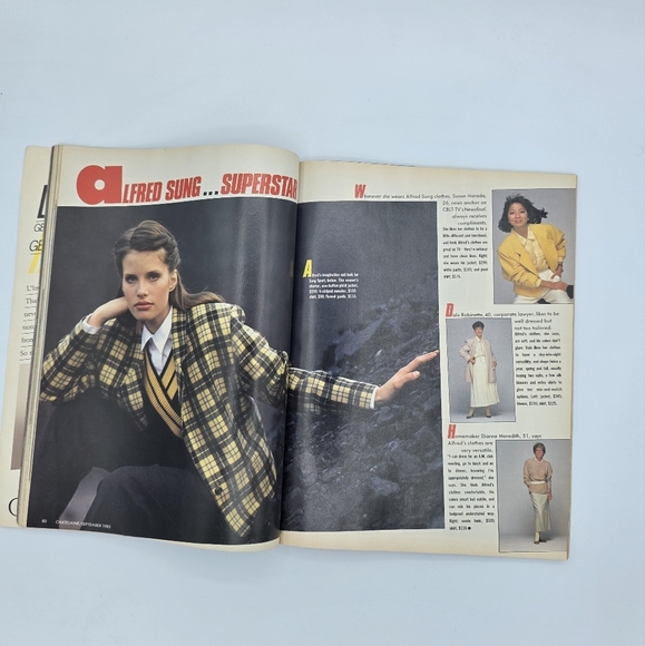 Vintage Chatelaine Magazine September 1985 Fall Fashion Issue - Picture 5 of 8